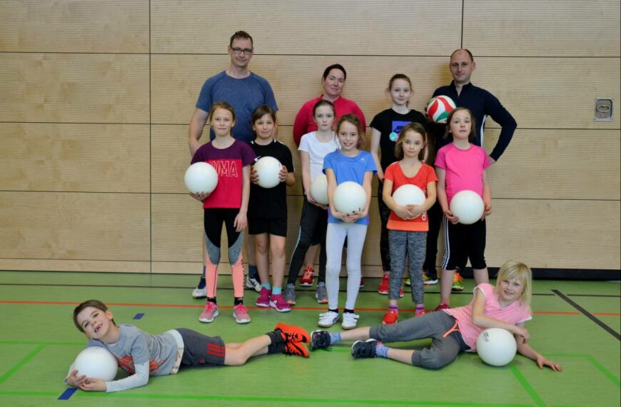 Volleyball: Kindertraining